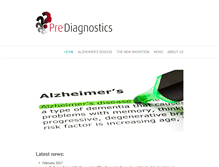 Tablet Screenshot of pre-diagnostics.com